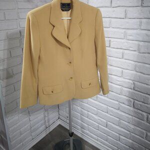 Daniel Hechter Ladies Gold Fully Lined Blazer